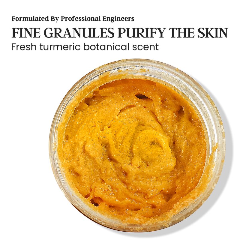 Underarm Body Scrub - Manufacturer - Turmeric Vitamin C Niacinamide Moisturizing Smoothing Evens Skin Tone