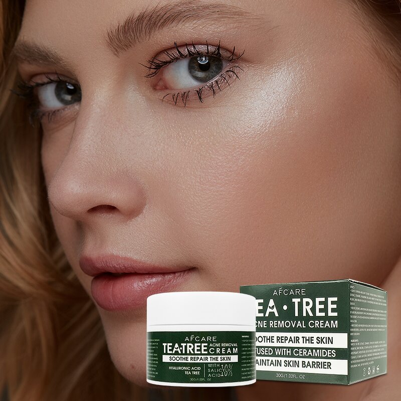 Collagen Face Cream - Factory - Korean Aloe Hyaluronic Tea Tree Moisturizing Repair Soothing Sulfate-free Cream