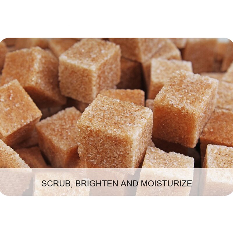 Body Scrub - Manufacturer - Custom LOGO Dead Sea Salt Brown Sugar Pore Shrinking Dead Skin Removal Lightening
