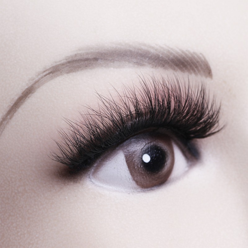Self-adhesive Eyelashes Supplier - Wholesale 3D Synthetic Fluffy Glue Free Lashes