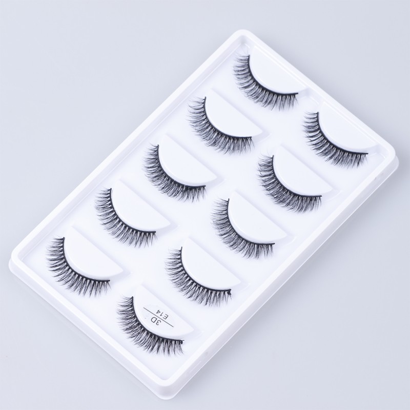 Russian Eyelashes Manufacturer - OEM Natural Full Strip Customize Private Label Boxed