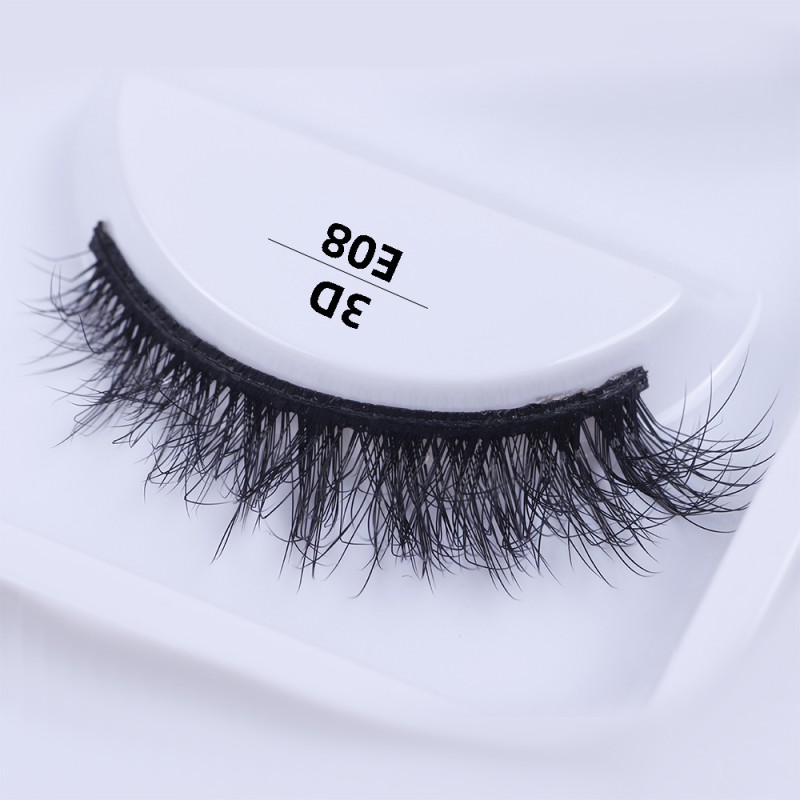 Eyelash Extensions Supplier - OEM Cat Eye Crisscross Full Strip 5 Pairs 0.07mm