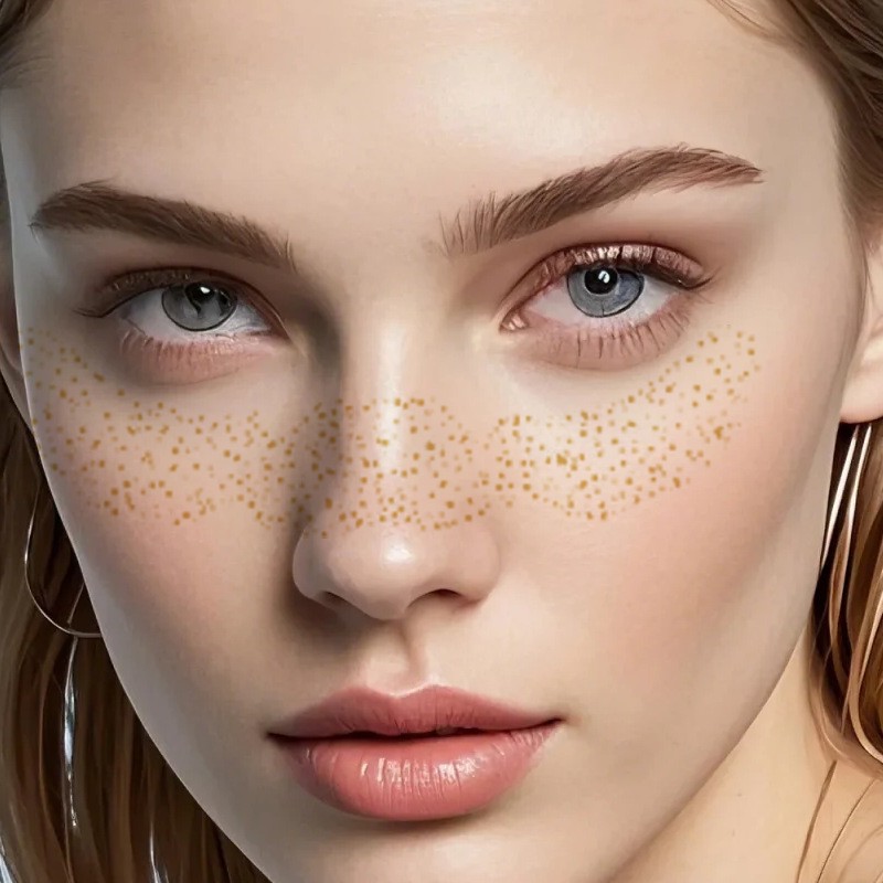 Makeup Sticker Supplier - Wholesale Silver Freckles Love Face Tattoo Waterproof Paper