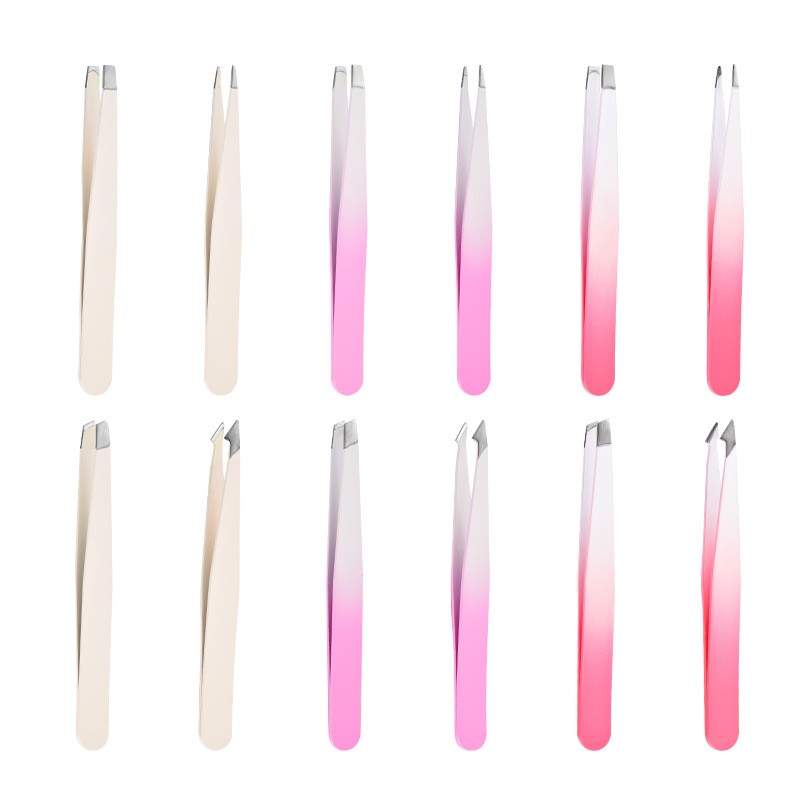 Stainless Steel Clip Manufacturer - OEM Four-Piece Set Eyebrow Eyelash Spray Paint