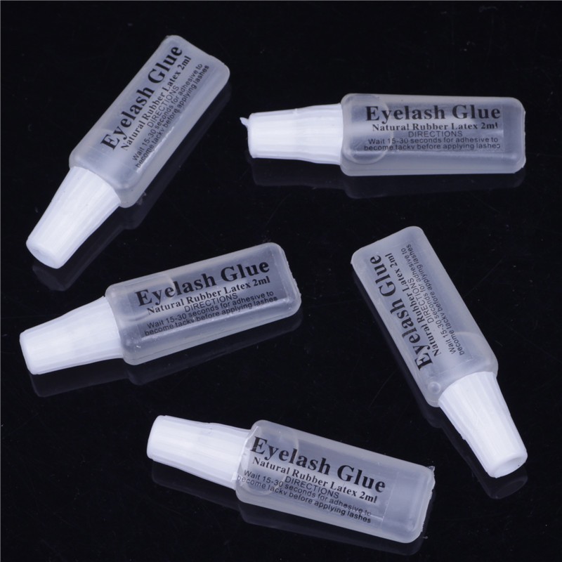 Eyelash Adhesive Manufacturer - OEM 2ml Transparent Small Tube Full Strip Customize