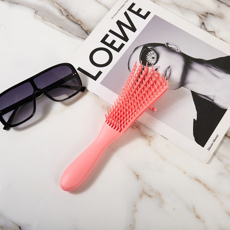 Hair Comb Supplier - OEM Eight-Claw Home Use Styling Straight Hair Massage Shampoo