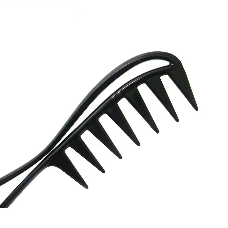 Barber Comb Factory - OEM ABS Wide Tooth Hollow Comb Salon Portable Personalized