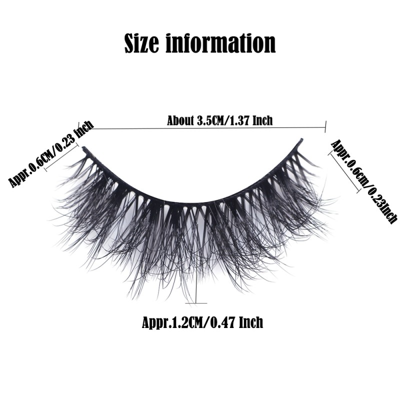 Press on Eyelashes Manufacturer - OEM Handmade 12mm Fluffy Self-Adhesive Lashes