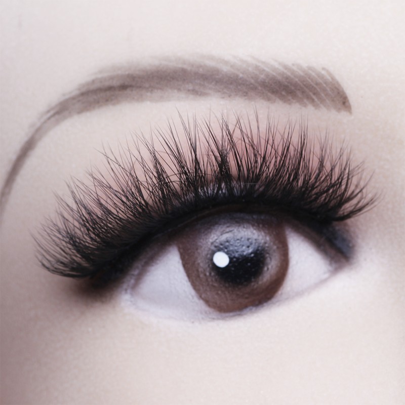 Self-adhesive Eyelashes Supplier - Wholesale 3D Synthetic Fluffy Glue Free Lashes
