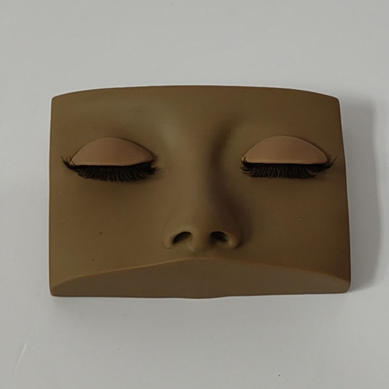 Mannequin Head Factory - OEM DIY Eyelash Extension Silicone Head Practice Tool
