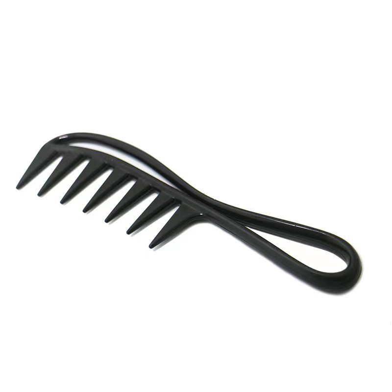 Barber Comb Factory - OEM ABS Wide Tooth Hollow Comb Salon Portable Personalized