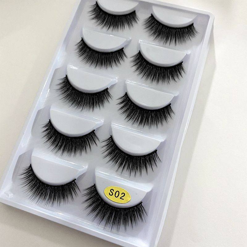 False Eyelashes Supplier - Wholesale 3D Natural Thick S Series Full Strip Lashes