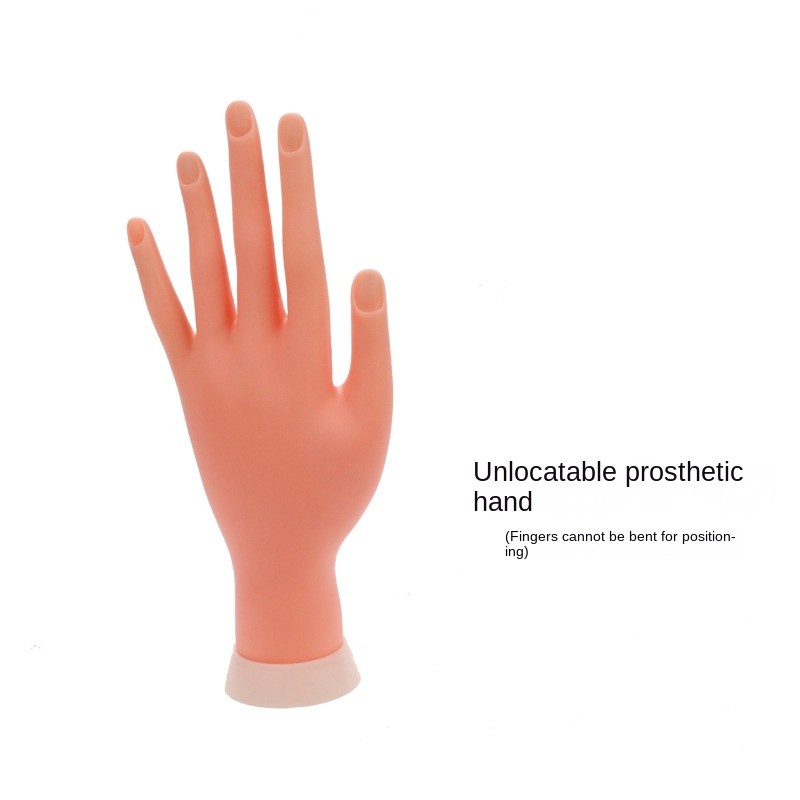 Nail Practice Set Manufacturer - OEM DIY Bendable Insertable False Hand Model Display