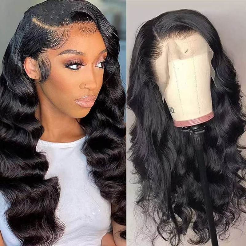 Glueless Bob Wig Factory - OEM High Quality Straight Water Wave 134 Lace Front