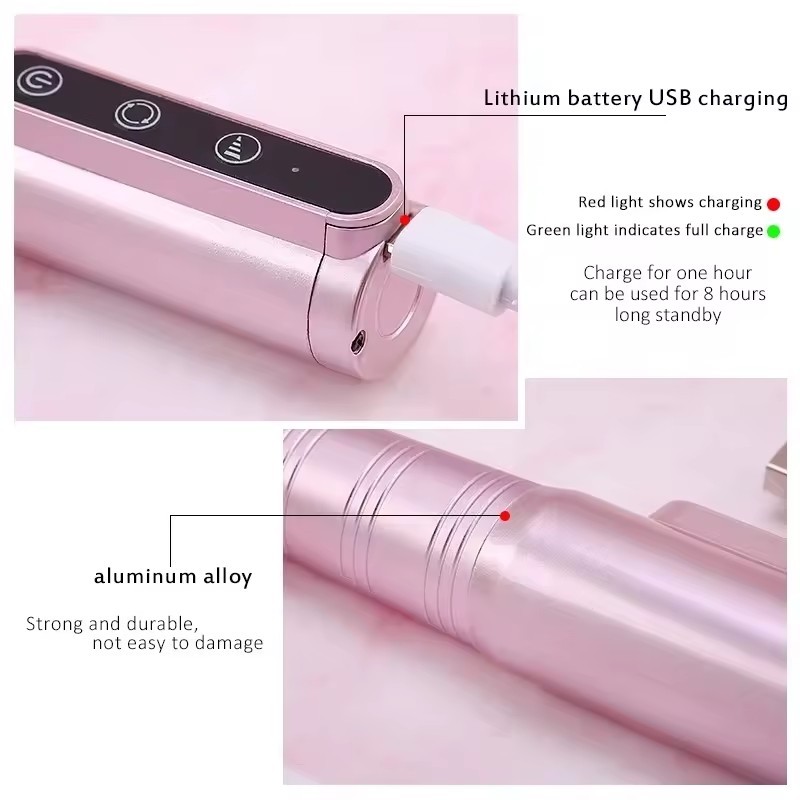 Electric Nail Drill Supplier - OEM Compact Wireless Portable Rechargeable Manicure Kit