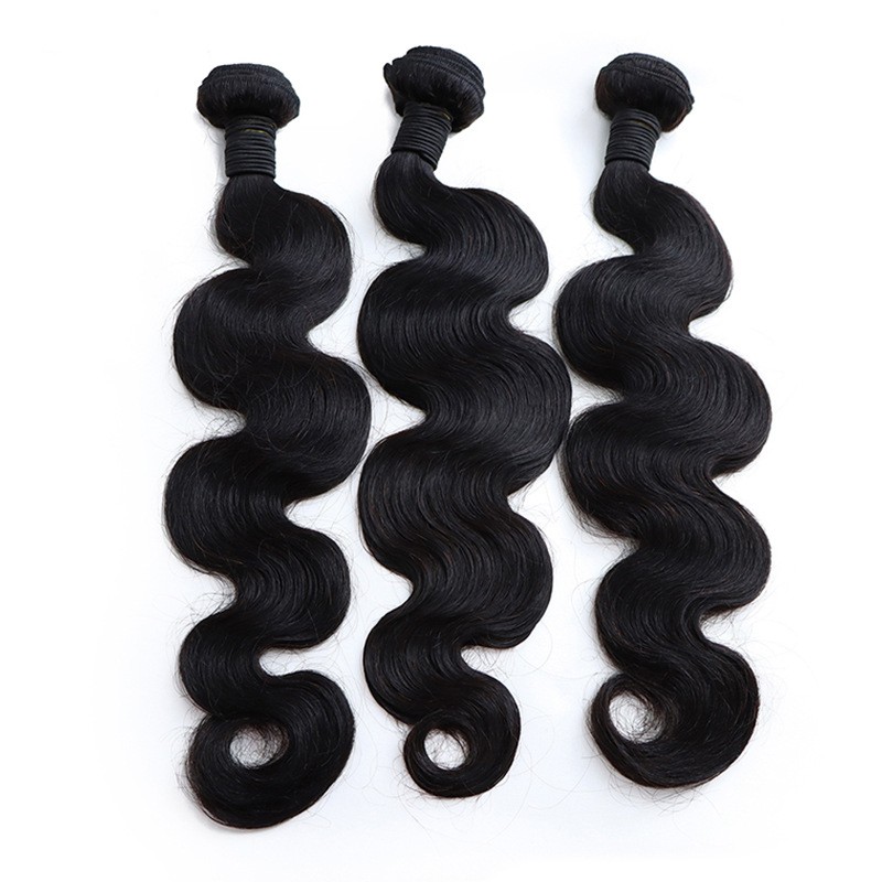 Hair Extensions Factory - Wholesale Remy Hair Curly Wave Soft Body Bulk 10-30 Inches