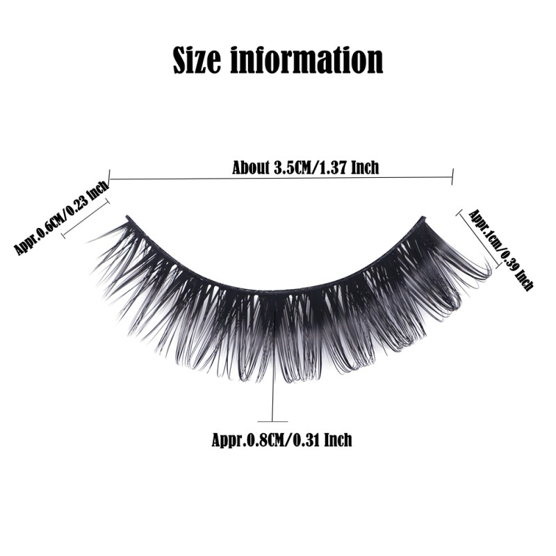 Glue Free Lashes Supplier - OEM Handmade 3D Russian Faux Mink Full Strip Wholesale