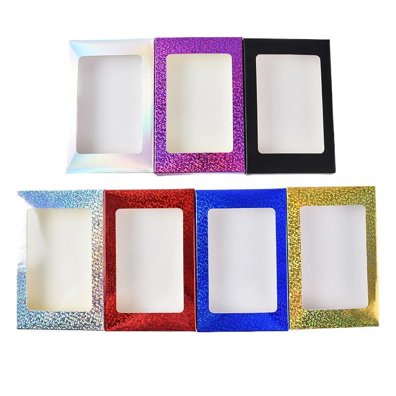 Paper Lash Box Manufacturer - OEM Private Label Colorful Eyelash Boxes Packing