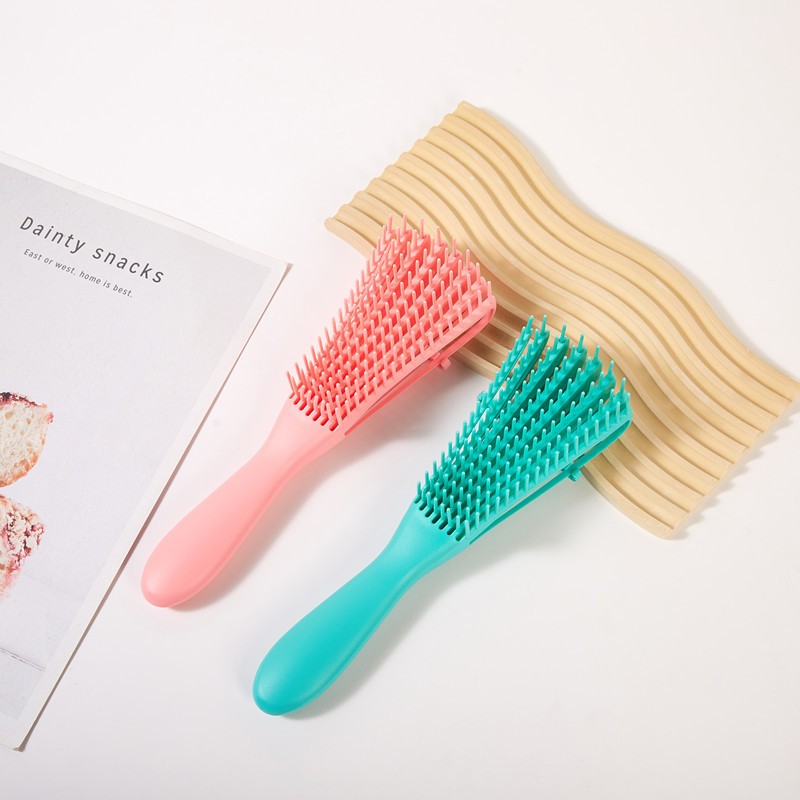 Hair Comb Supplier - OEM Eight-Claw Home Use Styling Straight Hair Massage Shampoo