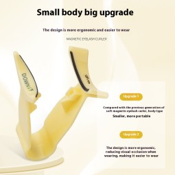 Eyelash Curler Supplier - OEM Quantum Magnetic Full Strip V-Shaped Wearable Tool