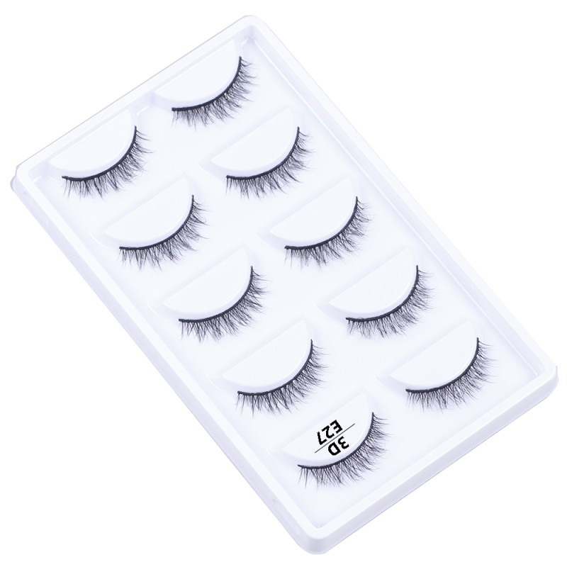 Handmade Eyelashes Supplier - OEM Natural 10mm Full Strip Customize Private Label