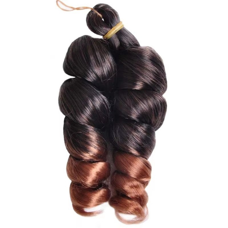 Crochet Braids Manufacturer - OEM 12in Italy Curly French Spiral 150g Hair Extension