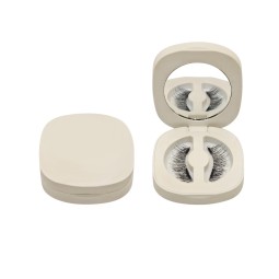 Devil Eyelash Box Supplier - OEM Hot Selling Plastic Mirror Magnetic Feature Private Label