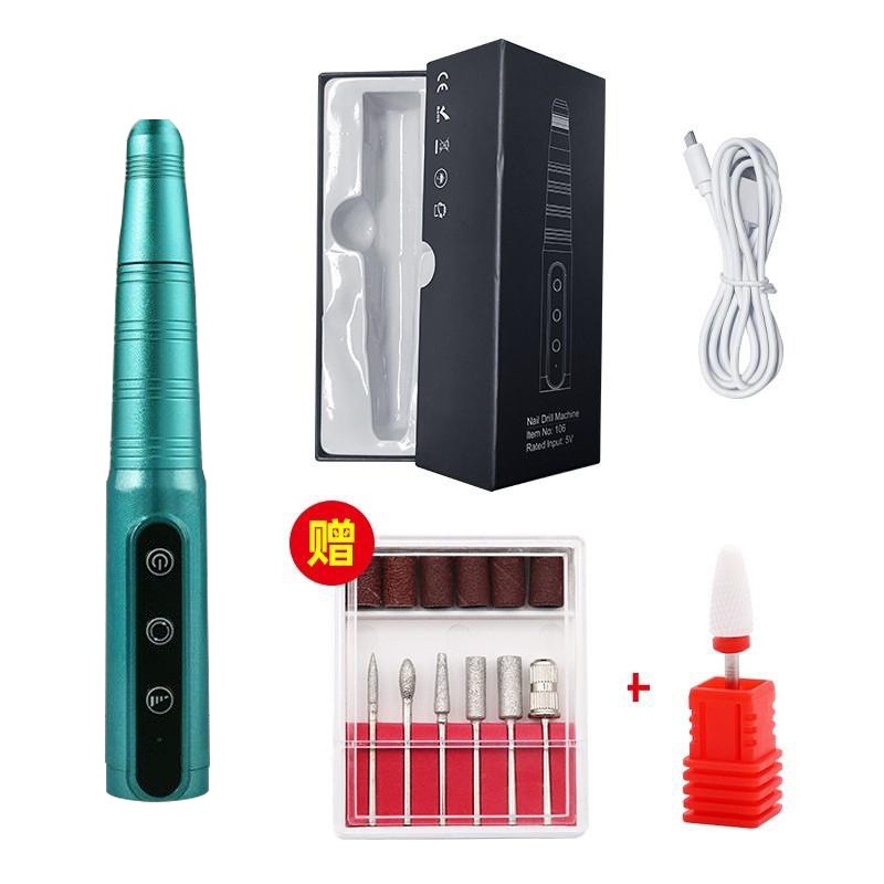 Electric Nail Drill Supplier - OEM Compact Wireless Portable Rechargeable Manicure Kit