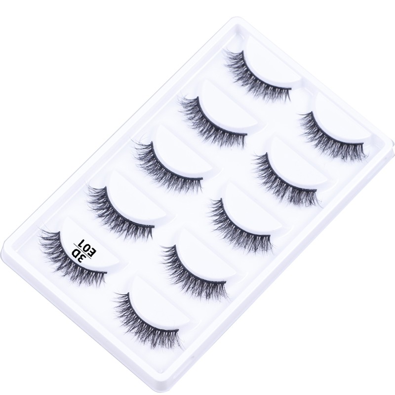 Cat Eye Lashes Factory - OEM Short Fluffy Full Strip Customize Manufacturing