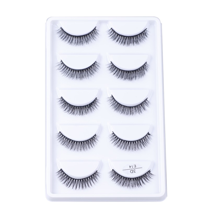 Russian Eyelashes Manufacturer - OEM Natural Full Strip Customize Private Label Boxed