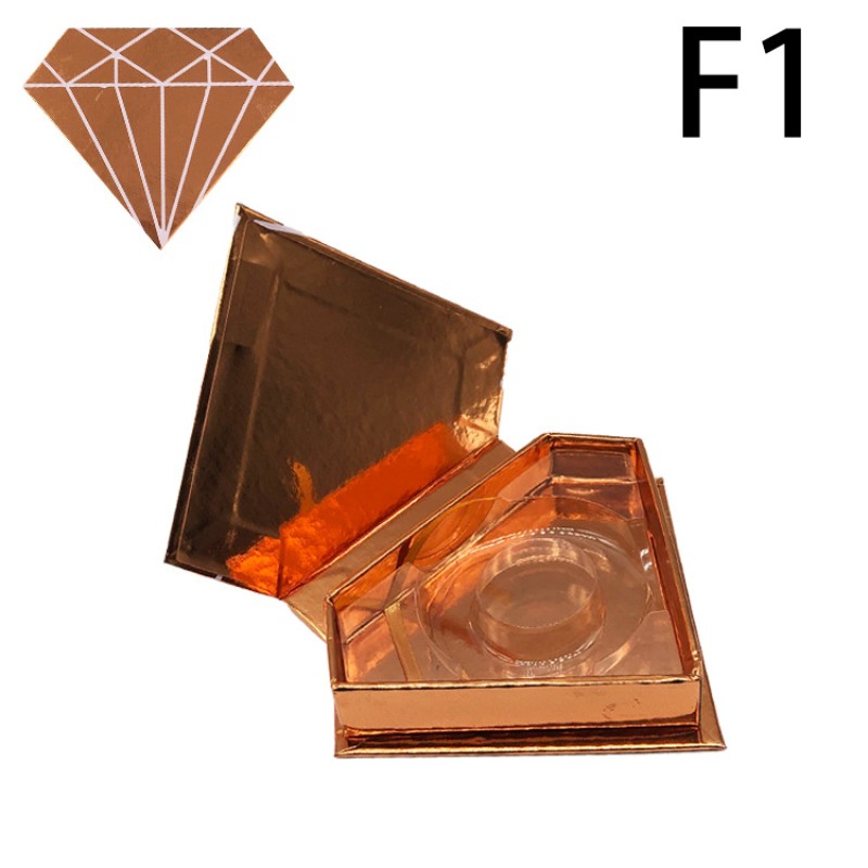 Eyelash Box Manufacturer - OEM Magnet Diamond Lash Package Full Strip Boxs