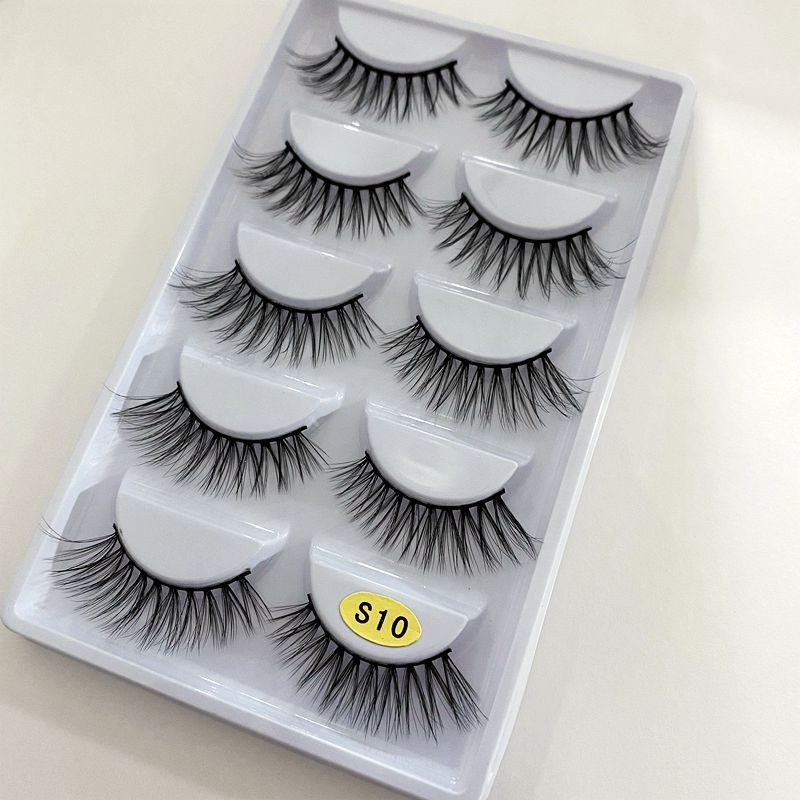False Eyelashes Supplier - Wholesale 3D Natural Thick S Series Full Strip Lashes