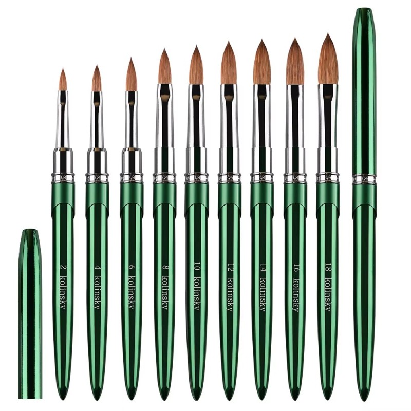 Nail Brush Manufacturer - OEM Professional Crystal Acrylic Liner for UV Gel Makeup