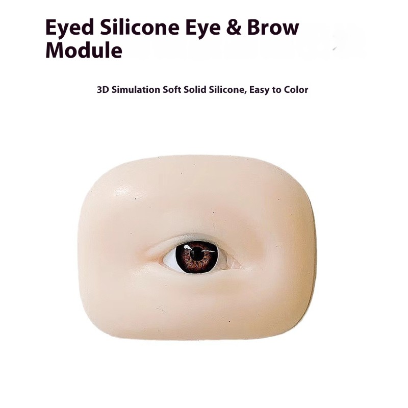 Practice Skin Supplier - Wholesale Silicone Eyebrow Eye Makeup Exercise Module