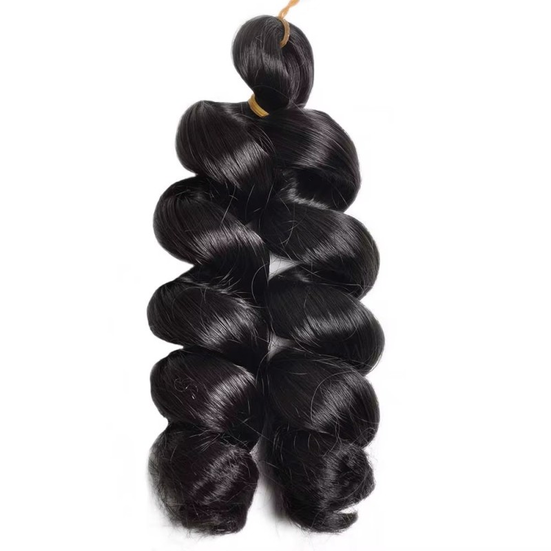 Crochet Braids Manufacturer - OEM 12in Italy Curly French Spiral 150g Hair Extension