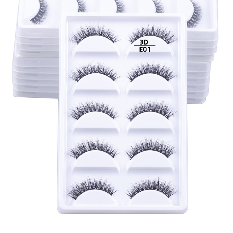 Cat Eye Lashes Factory - OEM Short Fluffy Full Strip Customize Manufacturing