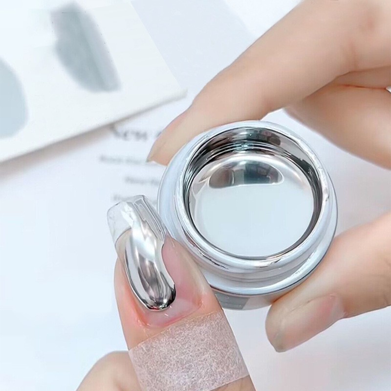UV Gel Polish Manufacturer - Wholesale Silver Metallic Super Flash Light Therapy Art