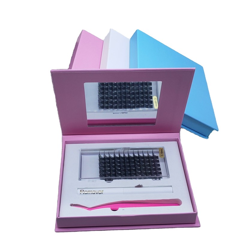 Segment Lash Package Manufacturer - OEM Cluster Gift Packing Organizer Storage Box