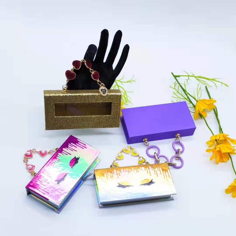 Lash Gift Case Manufacturer - OEM Key Chain Customize Lash Boxes Custom Logo