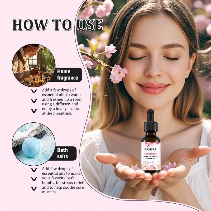 Cherry Oil Manufacturer - 100% Pure Organic Aromatherapy Candle Soap & Custom Logo