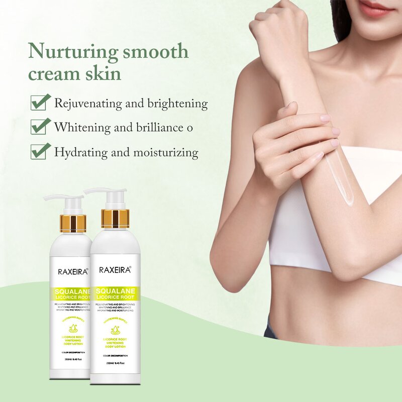 Body Lotion Manufacturer - Licorice Niacinamide Arbutin Organic Whitening Factory
