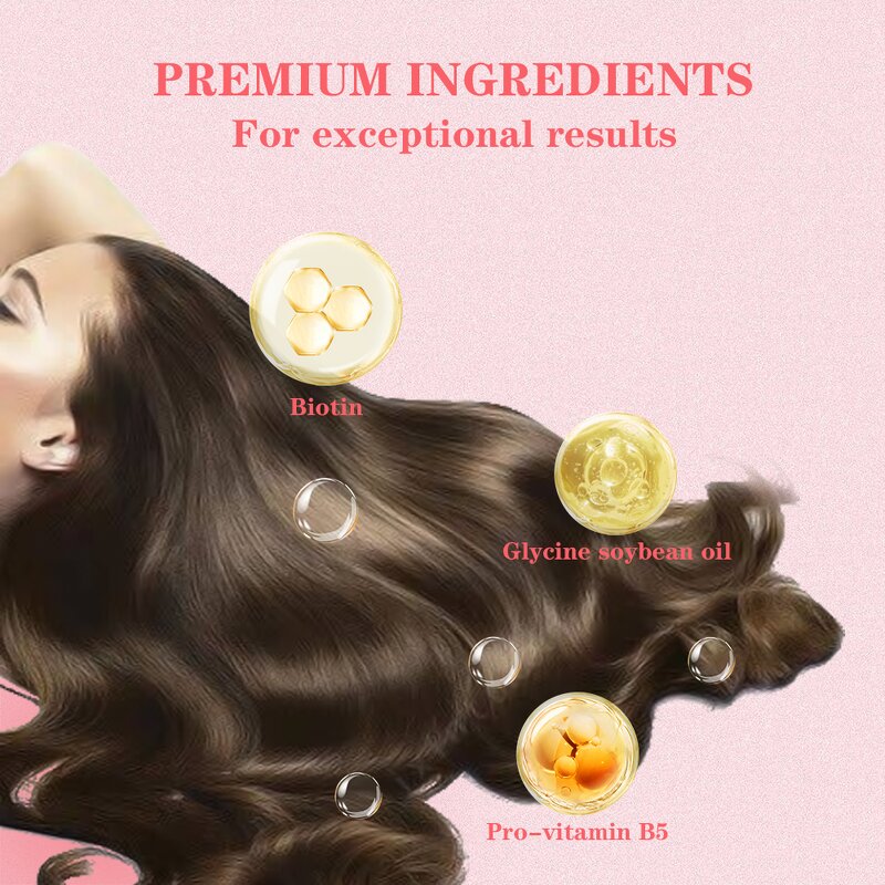 Hair Serum Manufacturer - 30ml Biotin Collagen Fast Strengthening Repair Growth Natural