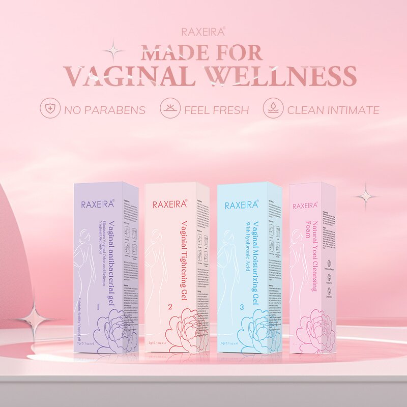 Intimate Care Set Manufacturer - Women 100% Natural Yoni Wash Vaginal Tightening Gel Kit