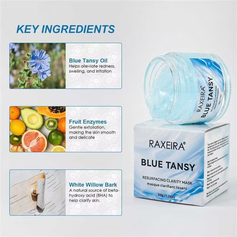 Sleeping Mask Manufacturer - Blue Tansy Invisible Pore Resurfacing Repair & Private Label