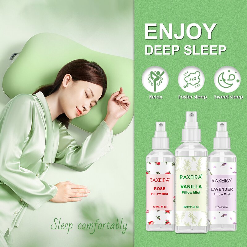 Pillow Mist Manufacturer - Lavender Aromatherapy Home Air Freshener Relaxing Sleeping Wholesale