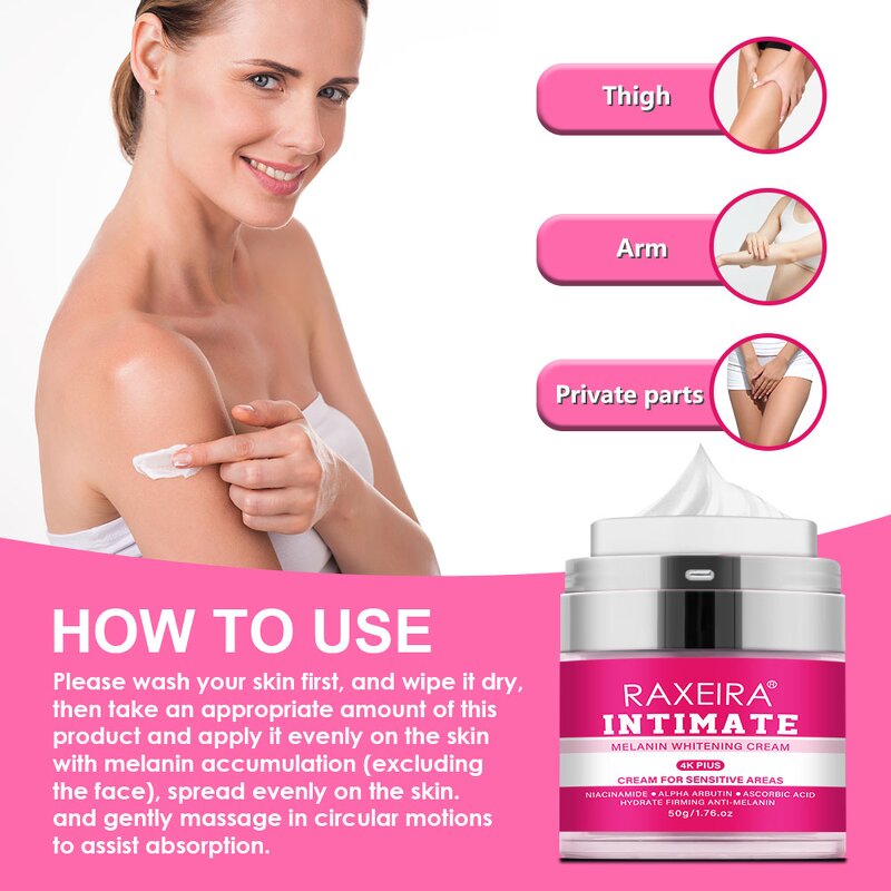 Body Cream Manufacturer - Niacinamide Arbutin Intimate Melanin Pigmentation Remover Factory