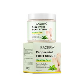 Foot Scrub Manufacturer - Peppermint Pedicure Exfoliation Shea Butter & Private Label