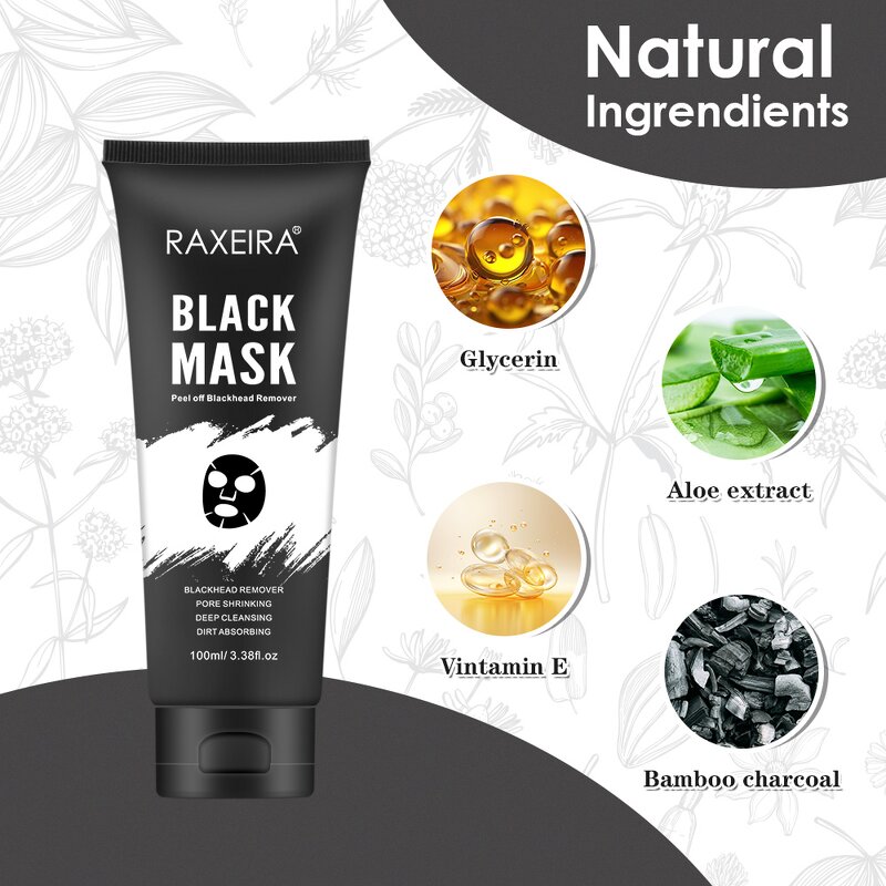 Peel Off Mask Manufacturer - Bamboo Charcoal Blackhead Acne Cleansing Dirtabsorbing Best Selling
