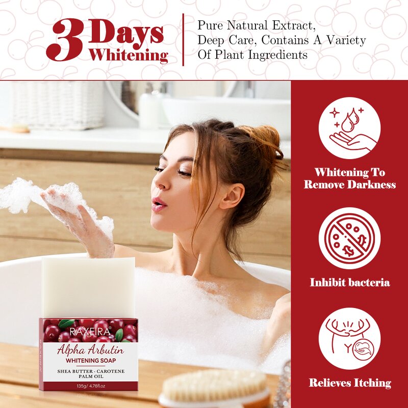 Alpha Arbutin Soap Manufacturer - Whitening Cleaning Handmade Bath Face Body Bulk Wholesale