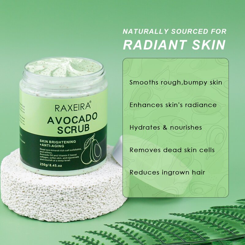 Body Scrub Manufacturer - Natural Sea Salt Lightening Organic Vegan & Custom Logo Wholesale